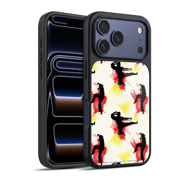 Cobra Kai Graphics Kick Pattern Gel Armour Case For Apple iPhone 17 Pro