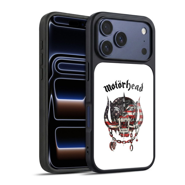 Motorhead Graphics American Skull Gel Armour Case For Apple iPhone 17 Pro