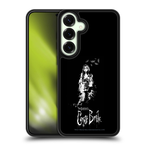 Corpse Bride Key Art Emily Splatters Gel Armour Case For Samsung Galaxy S25