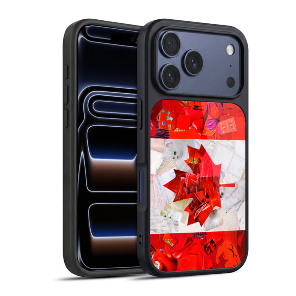 Artpoptart Flags Canada Gel Armour Case For Apple iPhone 17 Pro