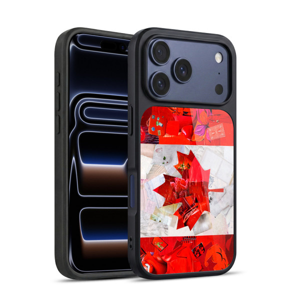 Artpoptart Flags Canada Gel Armour Case For Apple iPhone 17 Pro