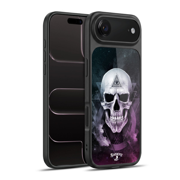 Alchemy Gothic Skull The Void Geometric Gel Armour Case For Apple iPhone 17 Air