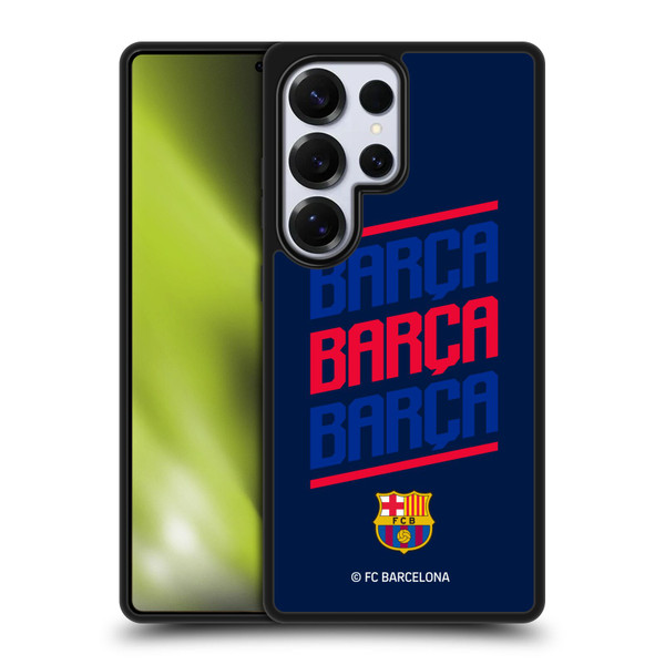 FC Barcelona Graphics Barca Type Gel Armour Case For Samsung Galaxy S25 Ultra