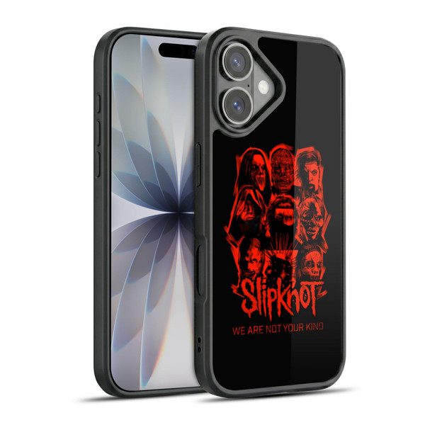 Slipknot We Are Not Your Kind Red Patch Gel Armour Case For Apple iPhone 17