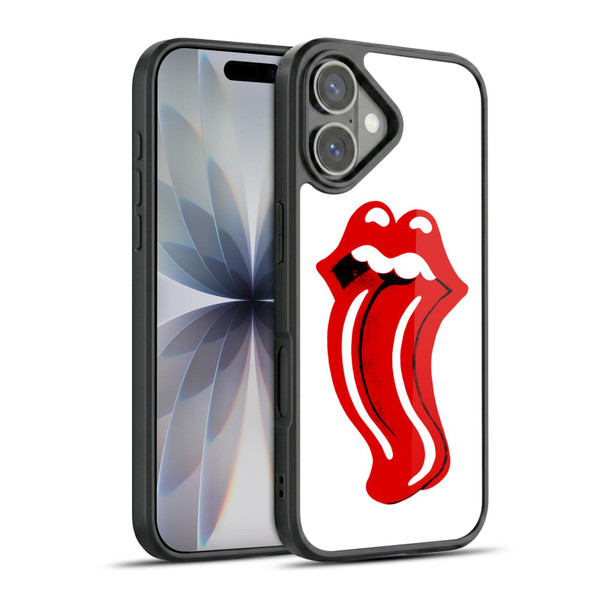 The Rolling Stones Graphics Distorted Tongue Gel Armour Case For Apple iPhone 17