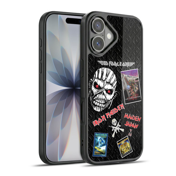 Iron Maiden Graphics Collage Gel Armour Case For Apple iPhone 17