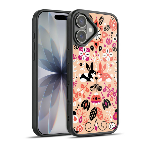 Cat Coquillette Animals Bunny Lovers Gel Armour Case For Apple iPhone 17
