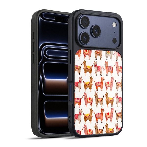 Cat Coquillette Animals Alpacas Gel Armour Case For Apple iPhone 17 Pro