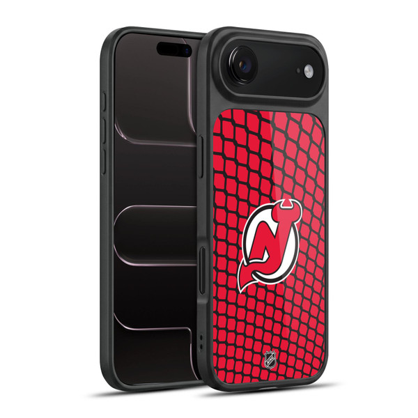 NHL New Jersey Devils Net Pattern Gel Armour Case For Apple iPhone 17 Air
