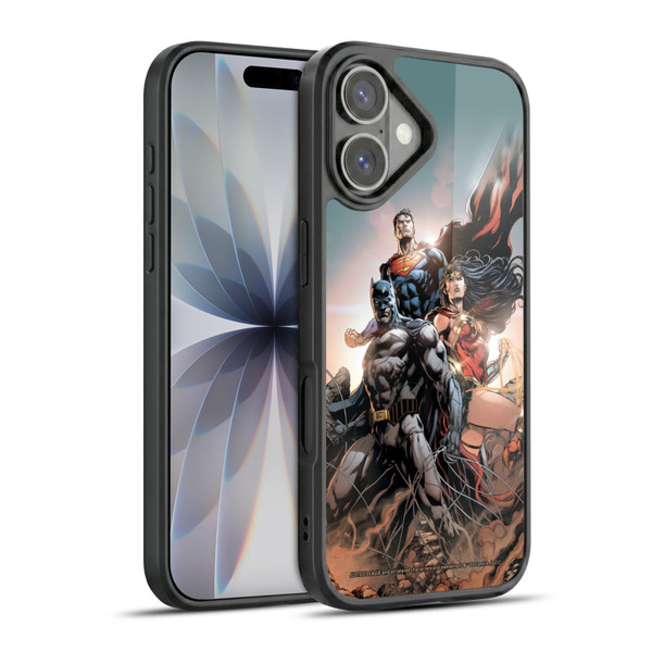Justice League DC Comics Comic Book Covers Rebirth Trinity #1 Gel Armour Case For Apple iPhone 17