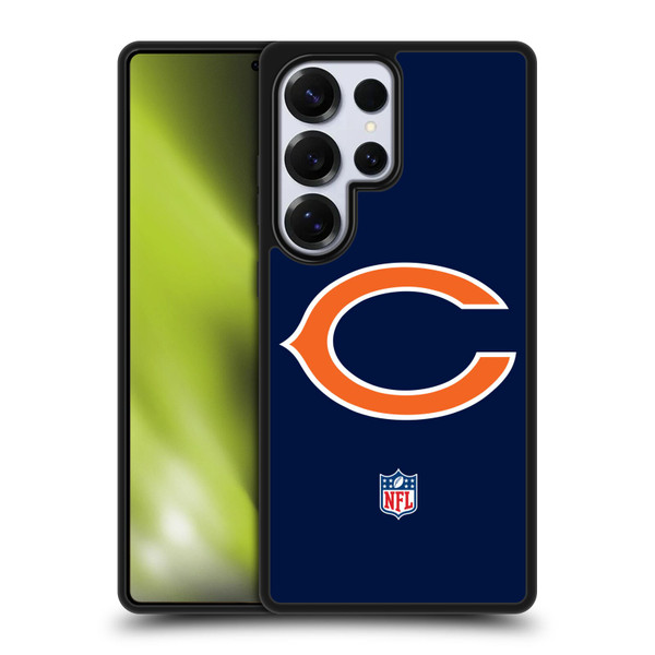 NFL Chicago Bears Logo Plain Gel Armour Case For Samsung Galaxy S25 Ultra