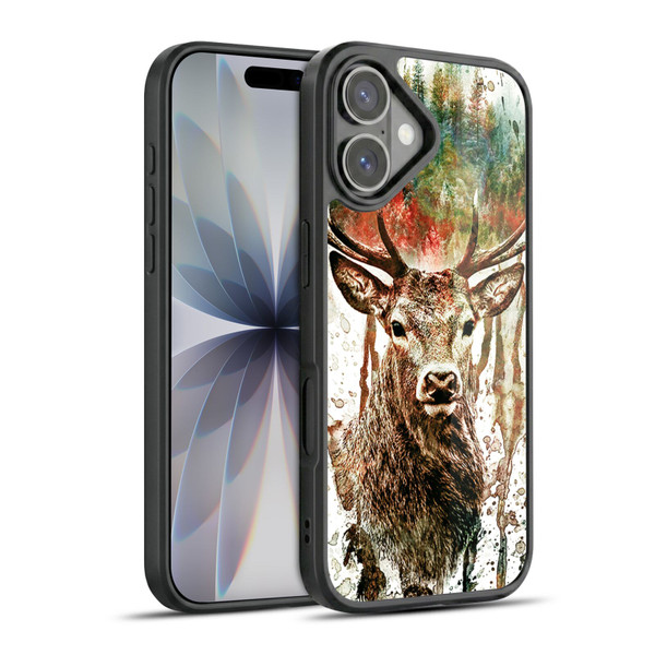Riza Peker Animals Deer Gel Armour Case For Apple iPhone 17