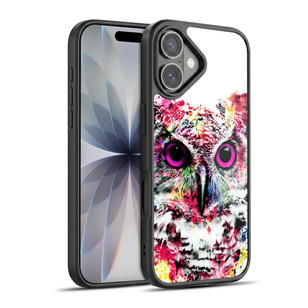 Riza Peker Animals Owl Gel Armour Case For Apple iPhone 17