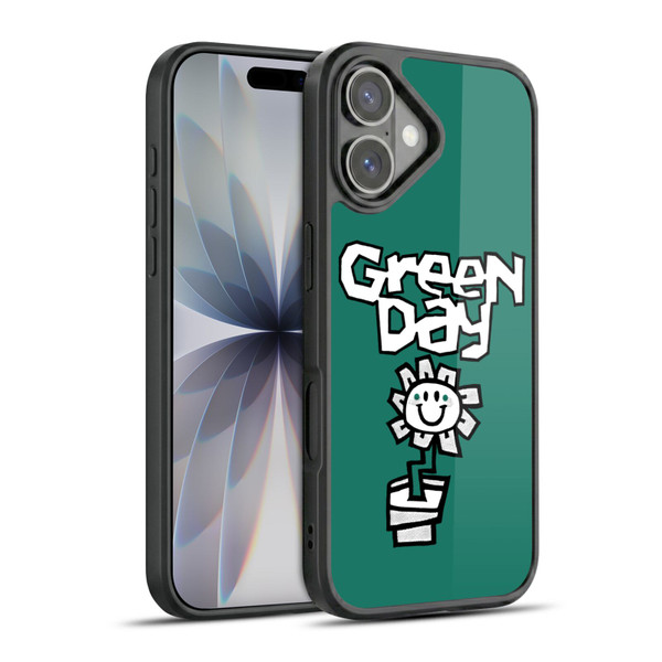 Green Day Graphics Flower Gel Armour Case For Apple iPhone 17