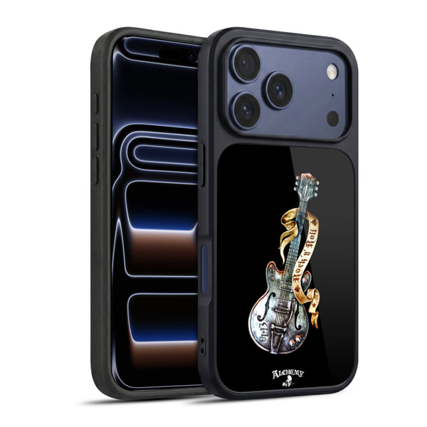 Alchemy Gothic Illustration Rock'it 56 Guitar Gel Armour Case For Apple iPhone 17 Pro