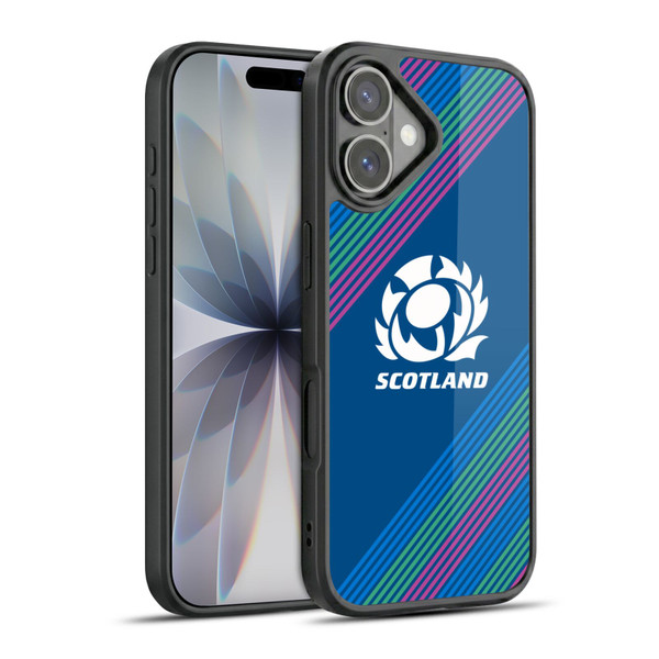 Scotland Rugby Graphics Stripes Gel Armour Case For Apple iPhone 17