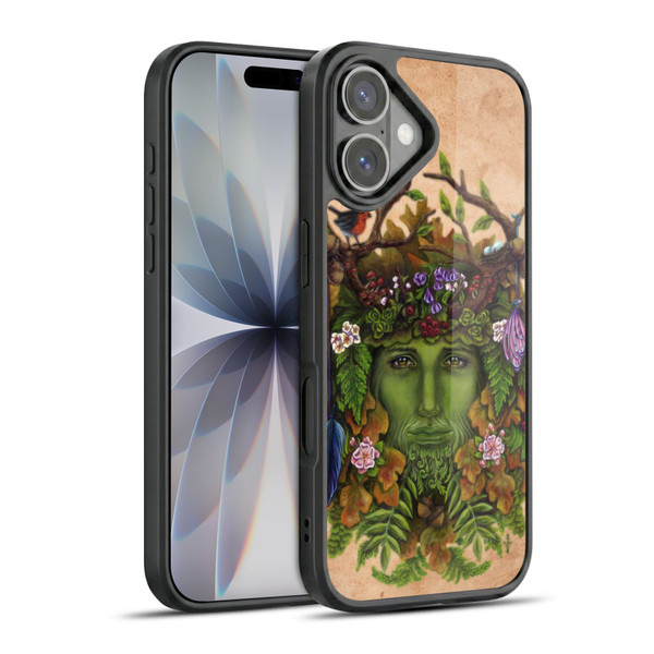 Brigid Ashwood Celtic Wisdom The Greenman Gel Armour Case For Apple iPhone 17