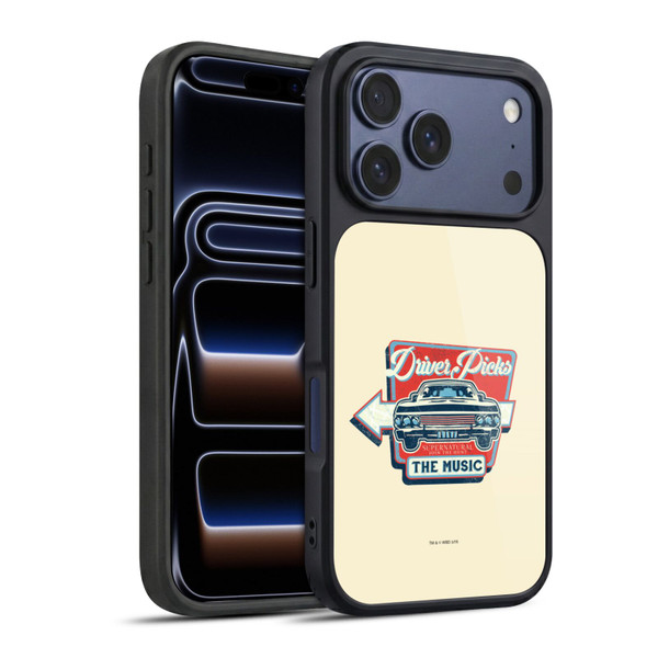 Supernatural Vectors Driver Picks Gel Armour Case For Apple iPhone 17 Pro