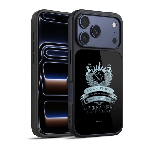 Supernatural Vectors Saving People Logo Gel Armour Case For Apple iPhone 17 Pro