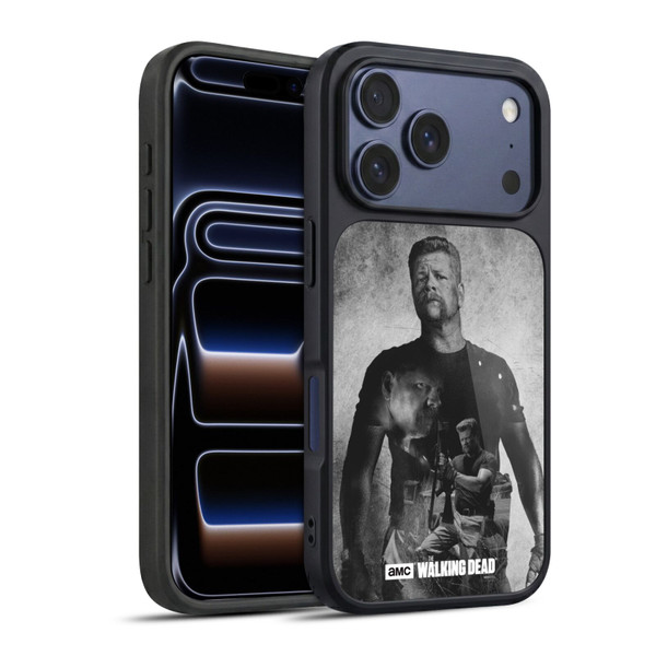 AMC The Walking Dead Double Exposure Abraham Gel Armour Case For Apple iPhone 17 Pro