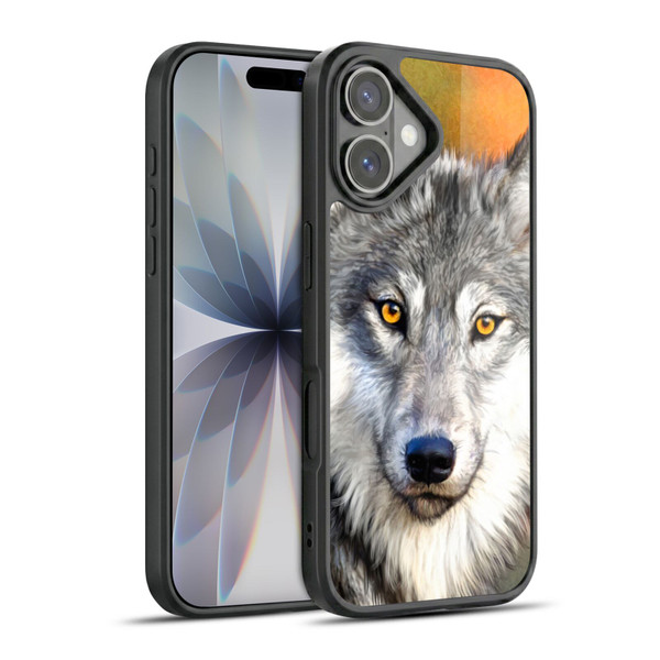 Aimee Stewart Animals Autumn Wolf Gel Armour Case For Apple iPhone 17