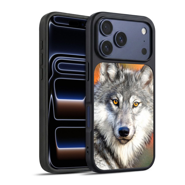 Aimee Stewart Animals Autumn Wolf Gel Armour Case For Apple iPhone 17 Pro