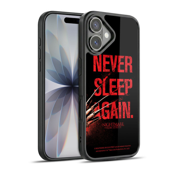 A Nightmare On Elm Street (2010) Graphics Never Sleep Again Gel Armour Case For Apple iPhone 17