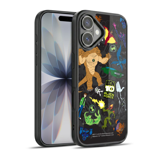 Ben 10: Alien Force Graphics Character Art Gel Armour Case For Apple iPhone 17