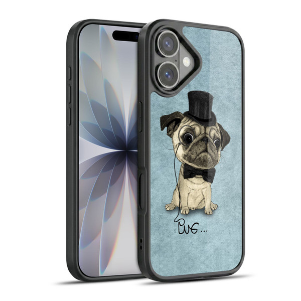 Barruf Dogs Gentle Pug Gel Armour Case For Apple iPhone 17