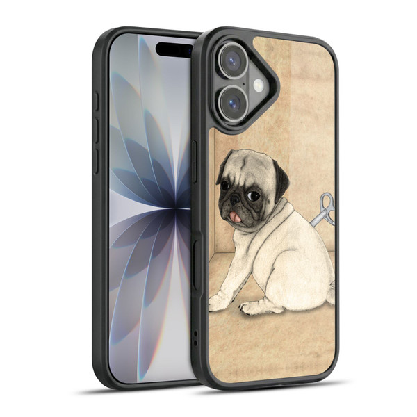 Barruf Dogs Pug Toy Gel Armour Case For Apple iPhone 17