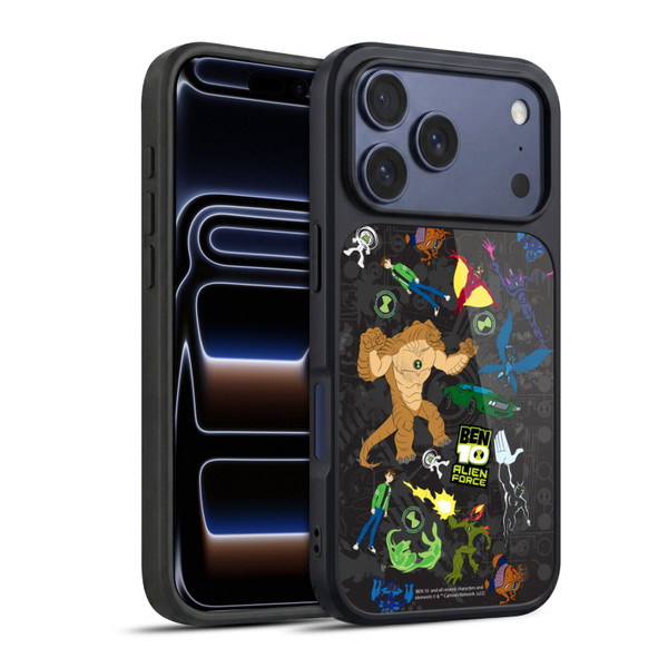 Ben 10: Alien Force Graphics Character Art Gel Armour Case For Apple iPhone 17 Pro