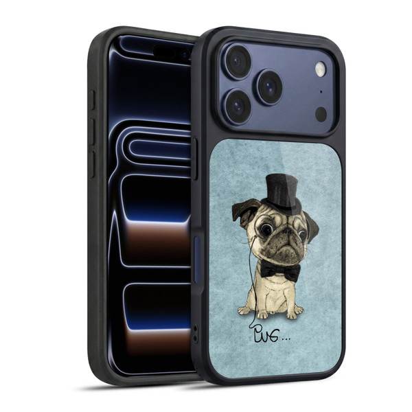 Barruf Dogs Gentle Pug Gel Armour Case For Apple iPhone 17 Pro