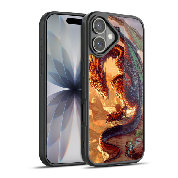 Ed Beard Jr Dragons Bravery Misplaced Gel Armour Case For Apple iPhone 17