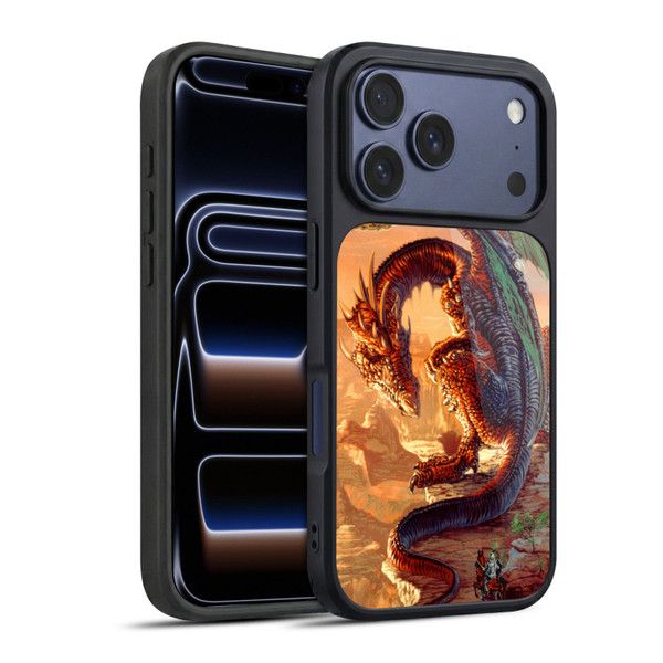 Ed Beard Jr Dragons Bravery Misplaced Gel Armour Case For Apple iPhone 17 Pro