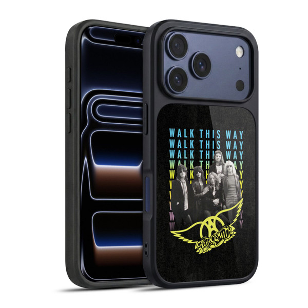 Aerosmith Classics Walk This Way Gel Armour Case For Apple iPhone 17 Pro