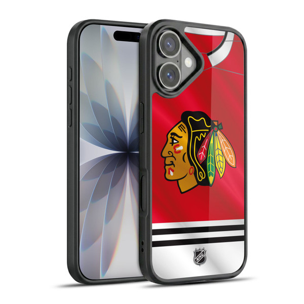 NHL Chicago Blackhawks Jersey Gel Armour Case For Apple iPhone 17