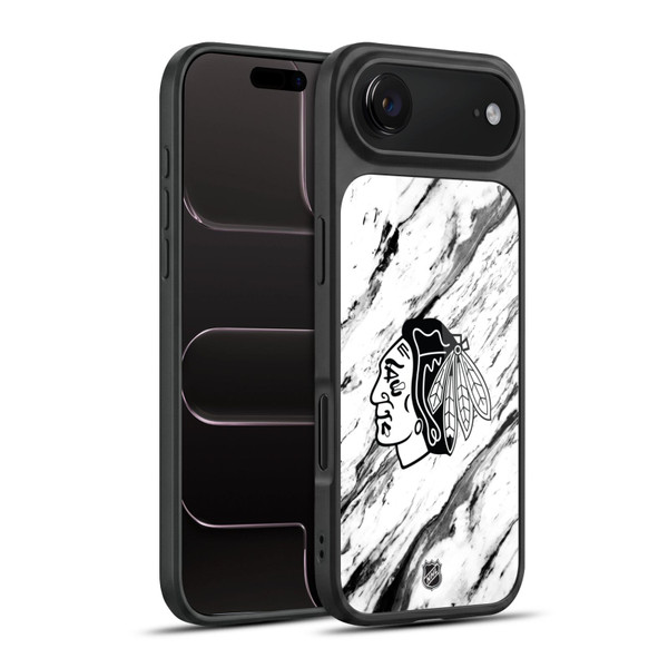 NHL Chicago Blackhawks Marble Gel Armour Case For Apple iPhone 17 Air