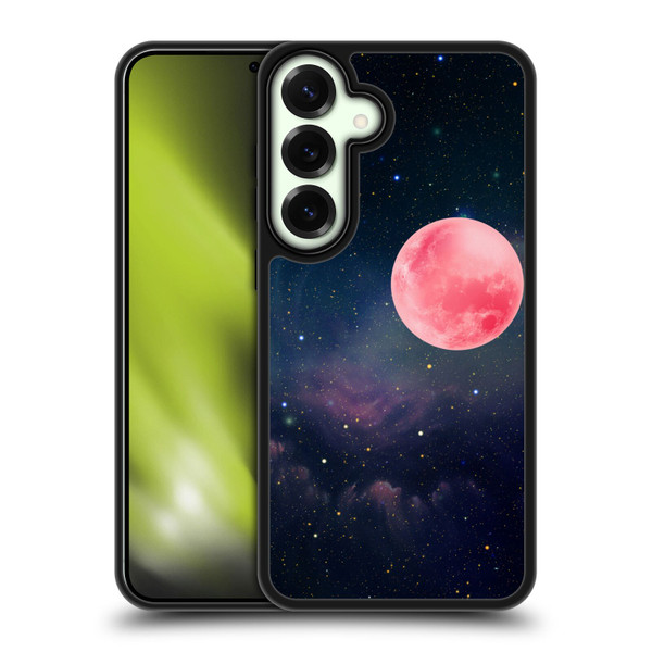 Cosmo18 Space Pink Moon Gel Armour Case For Samsung Galaxy S25