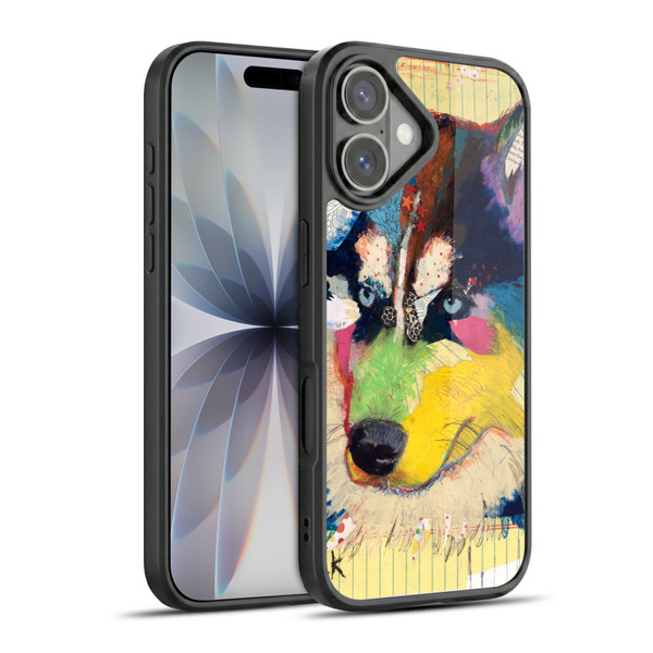 Michel Keck Dogs Husky Gel Armour Case For Apple iPhone 17