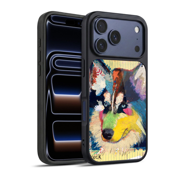 Michel Keck Dogs Husky Gel Armour Case For Apple iPhone 17 Pro