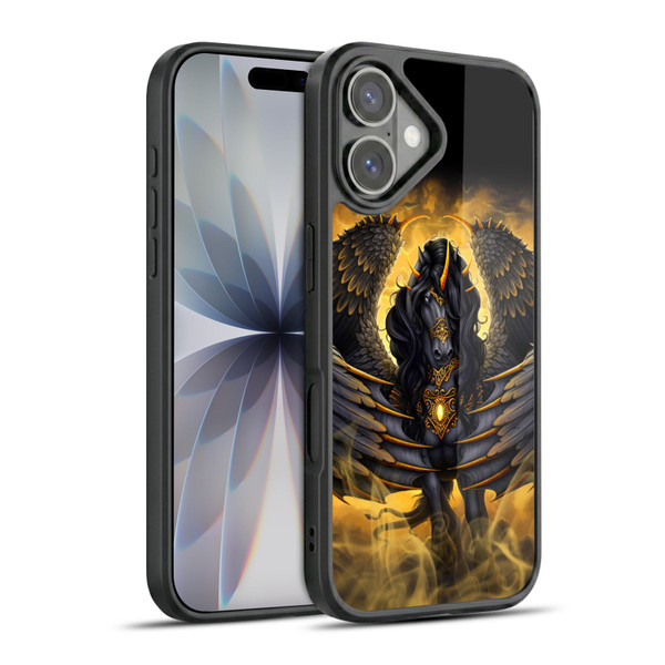 Sarah Richter Animals Gothic Pegasus Gel Armour Case For Apple iPhone 17