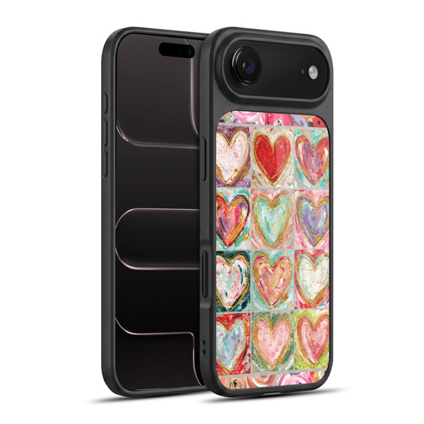 Haley Bush Pattern Painting Hearts Gel Armour Case For Apple iPhone 17 Air