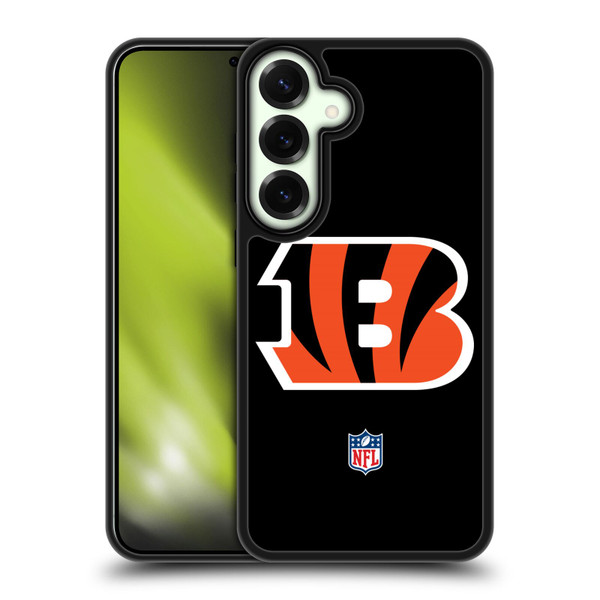 NFL Cincinnati Bengals Logo Plain Gel Armour Case For Samsung Galaxy S25