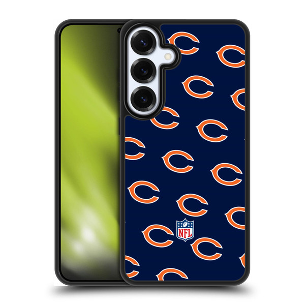 NFL Chicago Bears Artwork Patterns Gel Armour Case For Samsung Galaxy S25+
