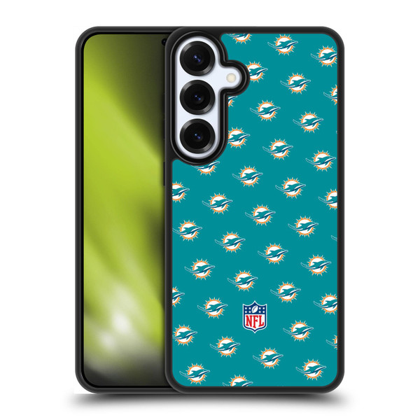 NFL Miami Dolphins Artwork Patterns Gel Armour Case For Samsung Galaxy S25+