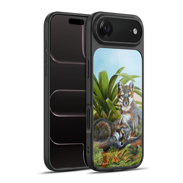 Lisa Sparling Creatures Red Fox Kits Gel Armour Case For Apple iPhone 17 Air