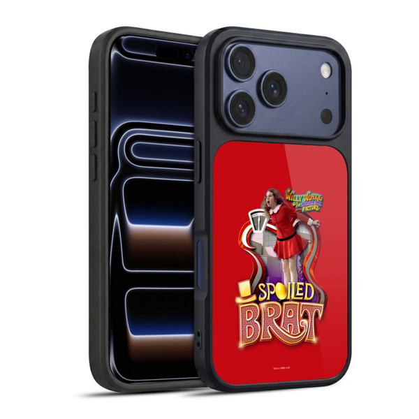 Willy Wonka and the Chocolate Factory Graphics Veruca Salt Gel Armour Case For Apple iPhone 17 Pro