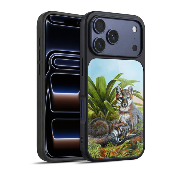 Lisa Sparling Creatures Red Fox Kits Gel Armour Case For Apple iPhone 17 Pro