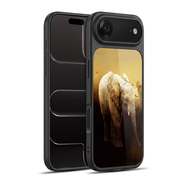 Simone Gatterwe Animals Elephant Calf Gel Armour Case For Apple iPhone 17 Air