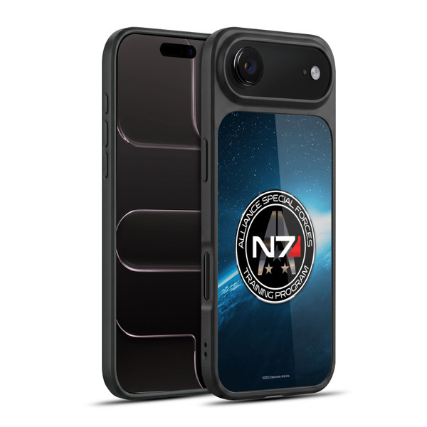 EA Bioware Mass Effect 3 Badges And Logos N7 Training Program Gel Armour Case For Apple iPhone 17 Air